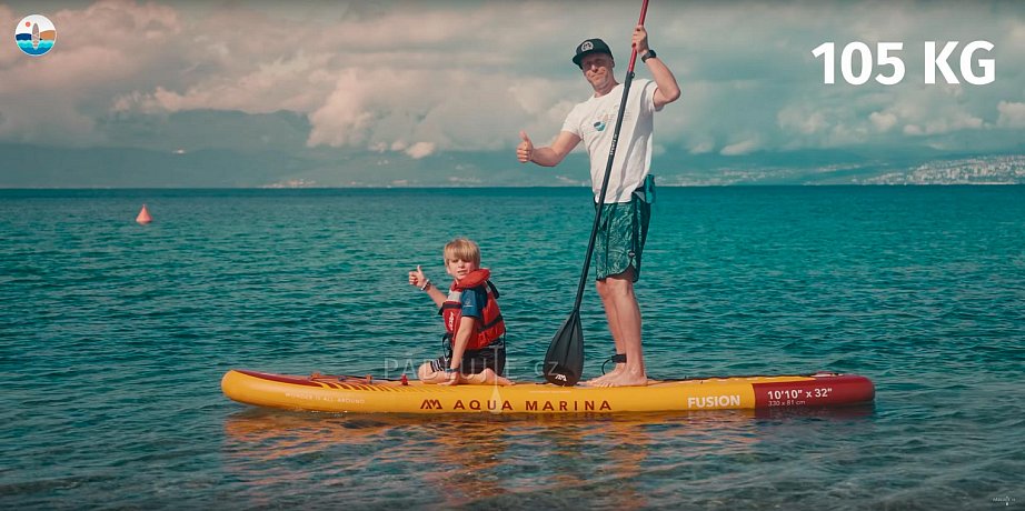Paddleboard AQUA MARINA FUSION 10'10 Before Sunset 2026 s elektrickou pumpou