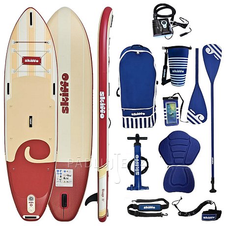 Paddleboard SKIFFO Rivage Lava 11' COMBO - nafukovací