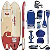 Paddleboard SKIFFO Rivage Lava 11' COMBO - nafukovací