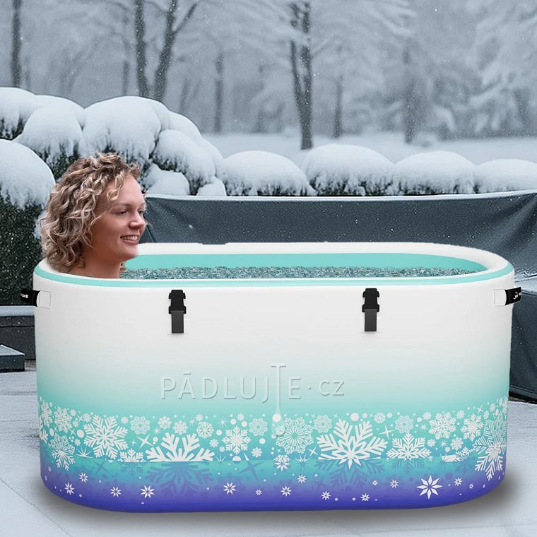 Ochlazovací vana Ice tub RIDEWAVE OVAL XL - nafukovací