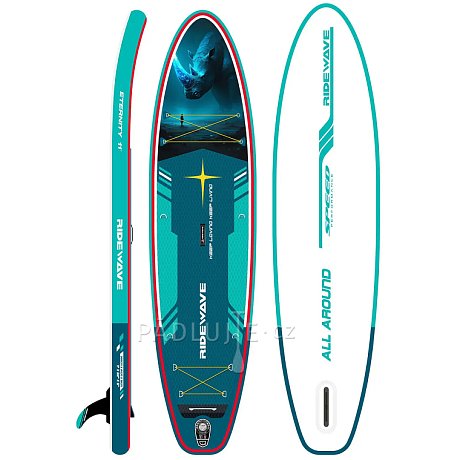 Paddleboard RIDEWAVE Abyssoul 11' Combo - nafukovací