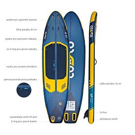 Paddleboard COASTO Flip 10'5' - nafukovací