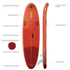 Paddleboard AQUADESIGN Kova 10'6'' - nafukovací