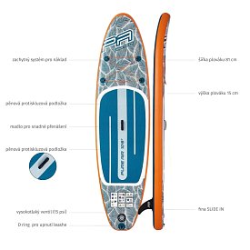 Paddleboard PURE AIR Tropic 10'6'' - nafukovací