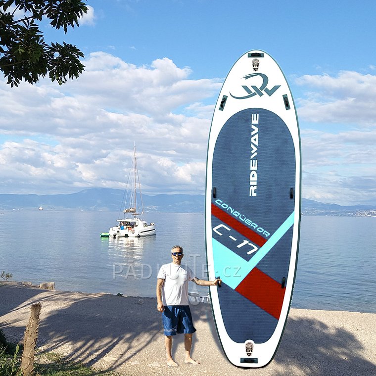 Paddleboard skupinový RIDEWAVE Conqueror C-17 - nafukovací