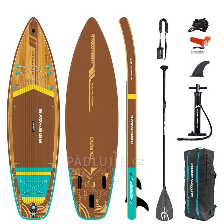 Paddleboard RIDEWAVE New Voyager 10'6'' Touring - nafukovací