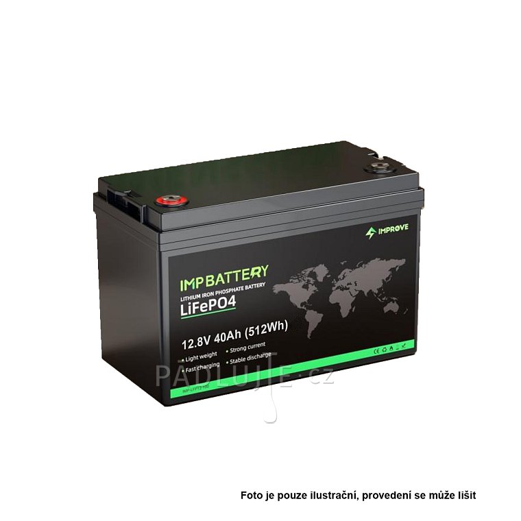 Baterie IMPROVE 40Ah 12.8V  LiFePO4