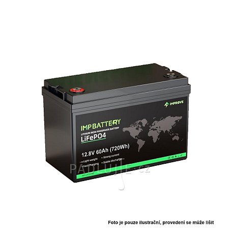 Baterie IMPROVE 60 Ah 12,8 V LiFePo4